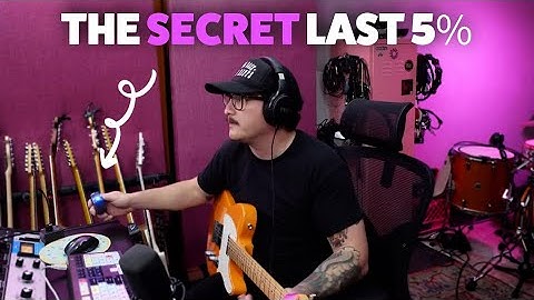 The Secret Sauce That Makes a Song Sound Finished