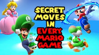 Secret Moves in Every Mario Game