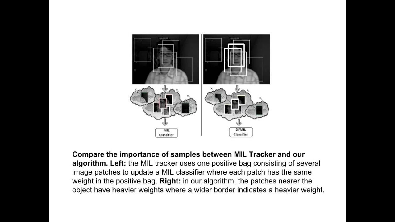 Visual Tracking Based on Distribution Fields and Online Weighted ...