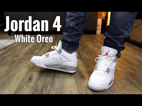 Air Jordan 4 TECH WHITE Review & On Foot 