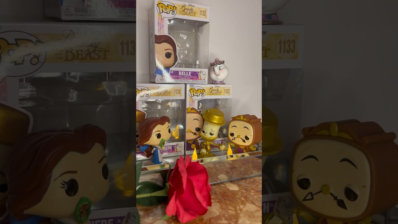 🥀Unboxing🥀 Beauty & The Beast Funko Pops