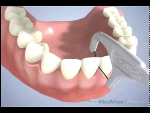 Triple Clean Floss Picks by DenTek