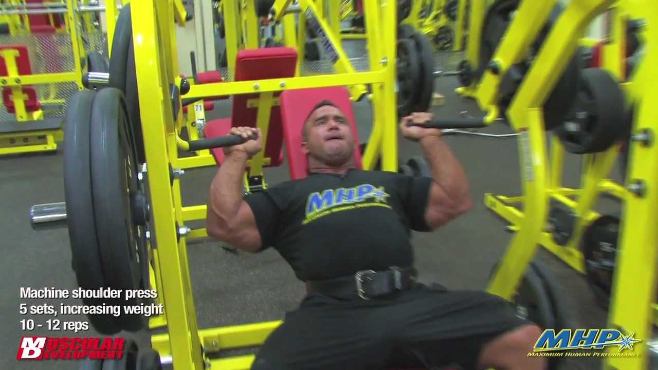 Shoulder Training with Jose Raymond