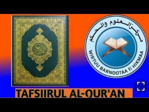 Ayyat 74 October 24 Batii 10 2025 Tafsira Suuraa Al Anama 74 81 Sheikh Mussaa Suuaa Al