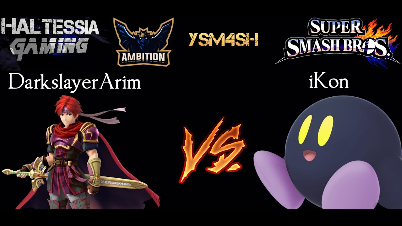 YSM4SH 19 Smash 4 Singles AE | DarkslayerArim (Roy) vs iKon (Kirby)