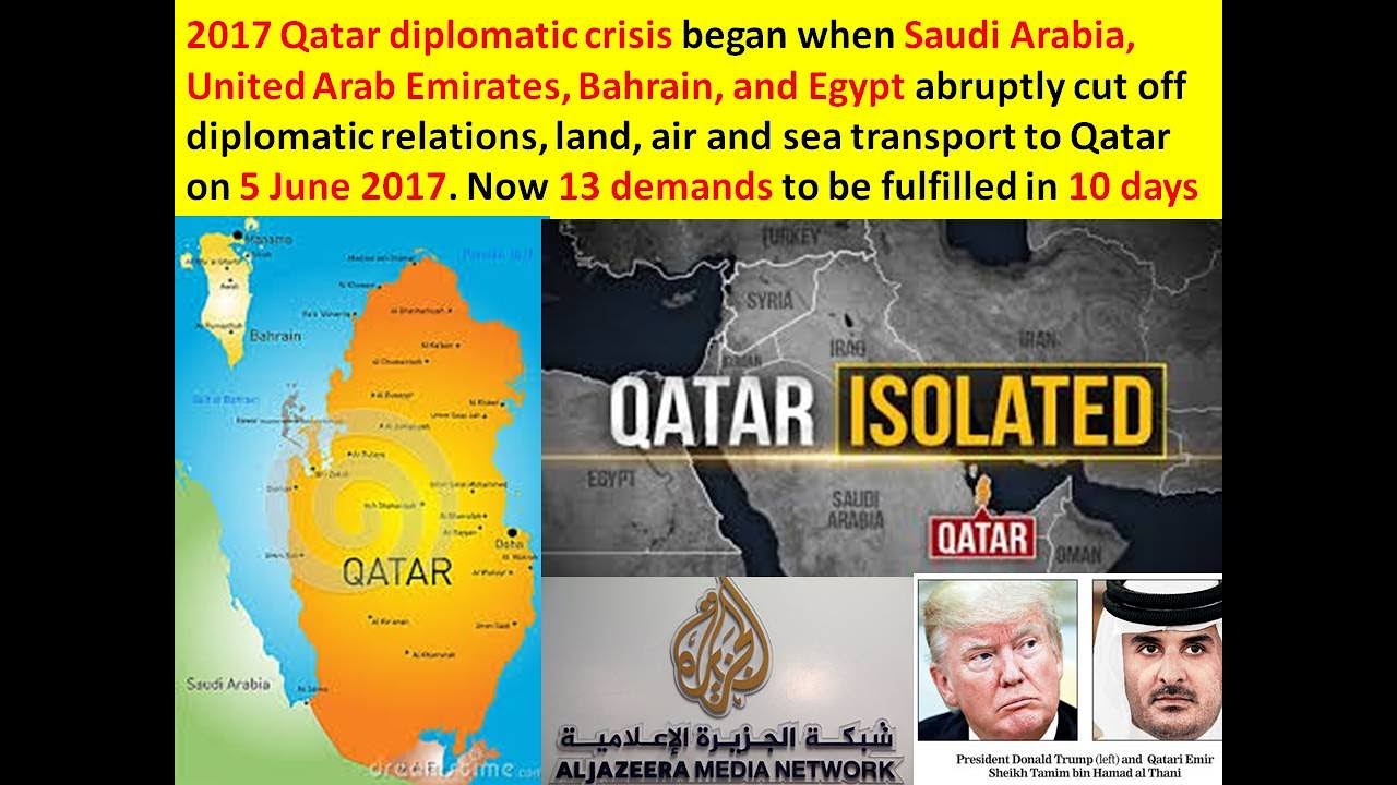 The 2022 Qatar diplomatic crisis  13 demands 10 days by 4 