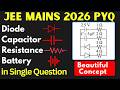 JEE Mains 2026 JAN Attempt Capacitor PYQ | JEE / NEET 2026