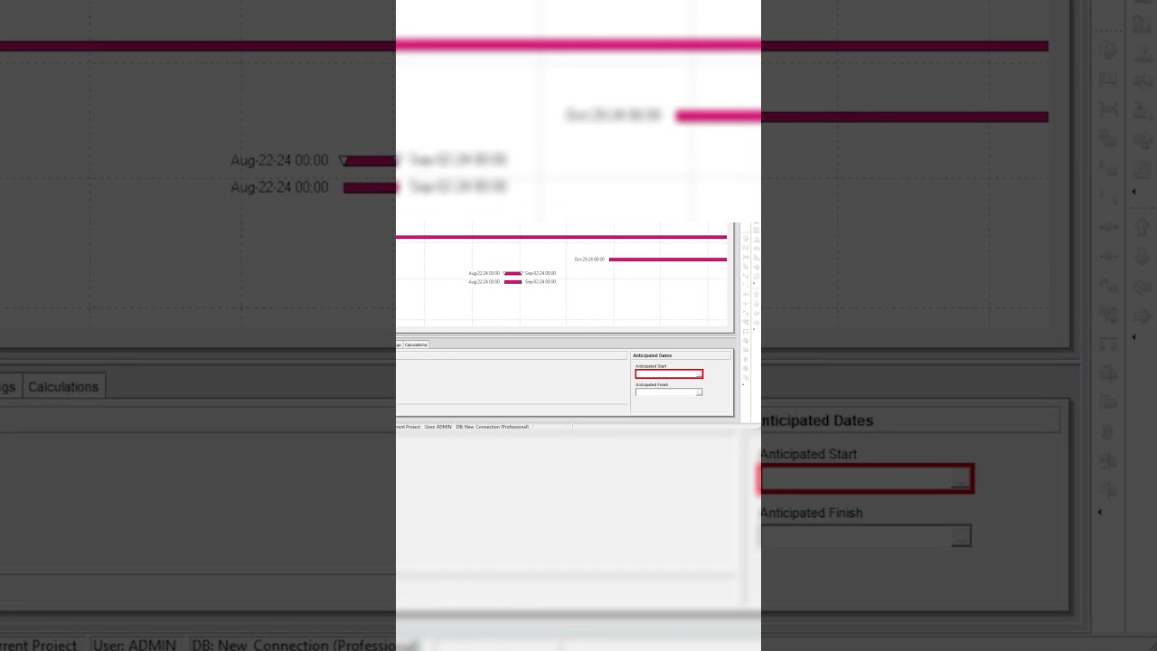 How to create a project in Primavera P6