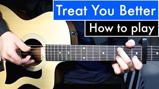 Shawn Mendes - Treat You Better | Guitar Lesson (Tutorial) Easy Chords