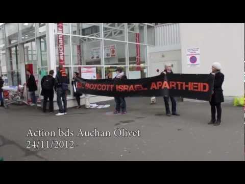 1ère Action BDS Auchan 14 novembre 2012
