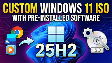 How to Create a Custom Windows 11 25H2 ISO with Pre-Installed Software