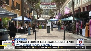 Central Florida celebrates Juneteenth