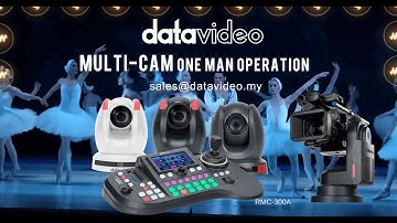 🔈𝐌𝐮𝐥𝐭𝐢-𝐂𝐚𝐦 𝐕𝐢𝐝𝐞𝐨 𝐏𝐫𝐨𝐝𝐮𝐜𝐭𝐢𝐨𝐧 𝐰𝐢𝐭𝐡 𝐎𝐧𝐞-𝐌𝐚𝐧 𝐂𝐫𝐞𝐰 | RMC-300A