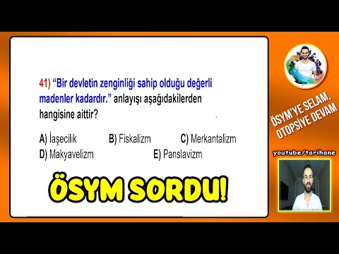 9) Osmanlı Devleti Kültür ve Medeniyeti Soru Çözümü - KPSS Tarih 2024