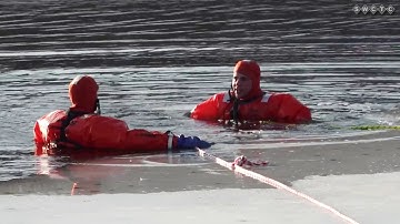 Cottage Grove Ice Rescue Training 2018