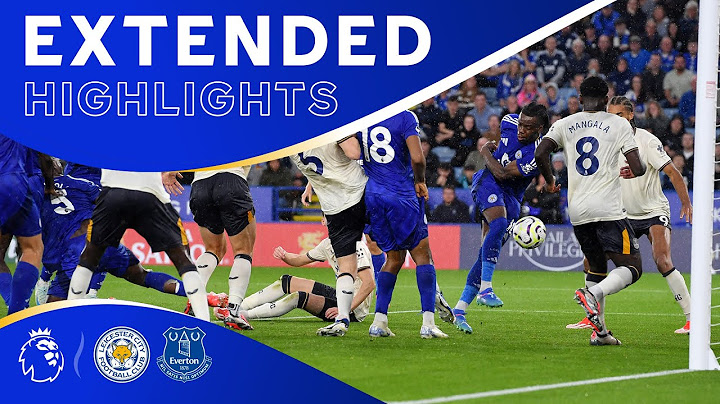 Foxes Weather The Storm ☔ | Leicester City 1 Everton 1