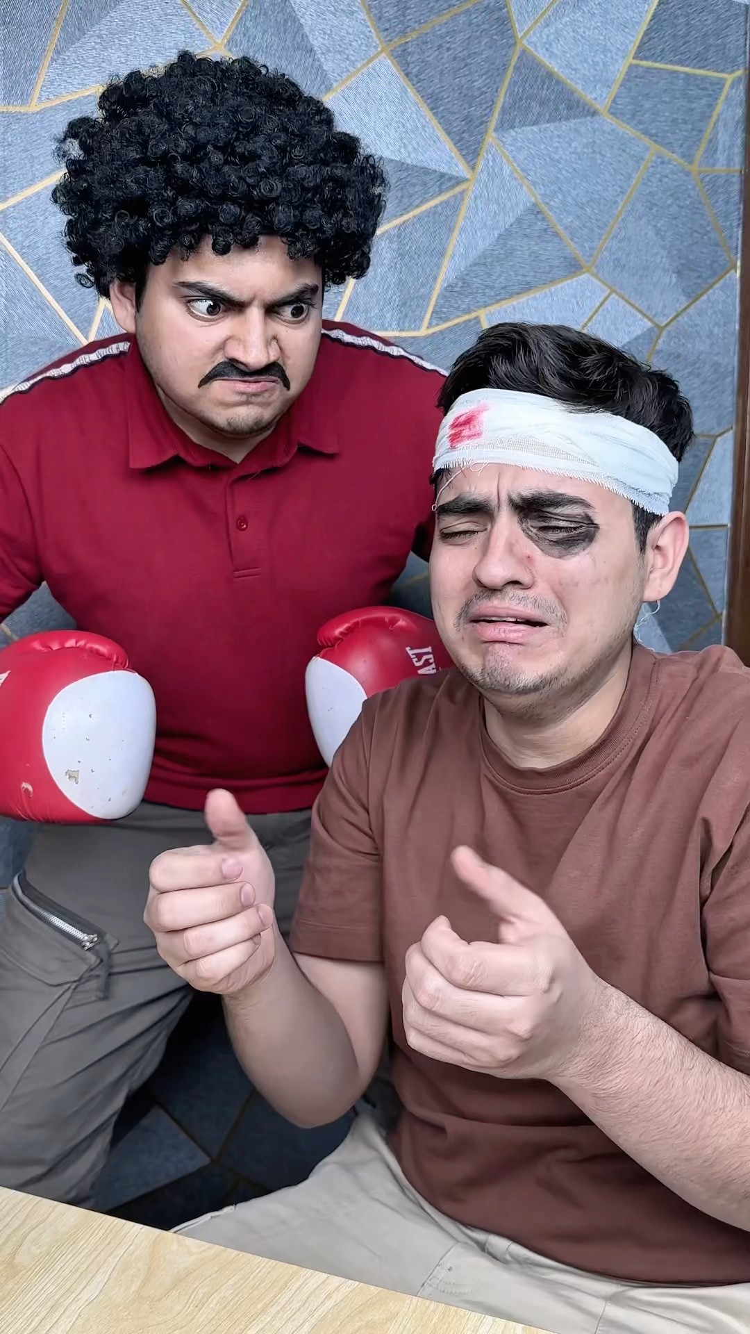 Madni gets surprise from his dad ????