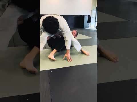 Deep Half Guard Sweep Using Lapel #jiujitsu #halfguard  #diamondbackbjj