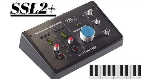 SOLID STATE LOGIC SSL2+ UNBOXING