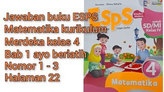 Answers to the ESPS Mathematics book, Merdeka Curriculum, Grade 4, Chapter 1, Let's Practice, No.... Answers to the ESPS Mathematics book, Merdeka Curriculum, Grade 4, Chapter 1, Let's Practice, No....