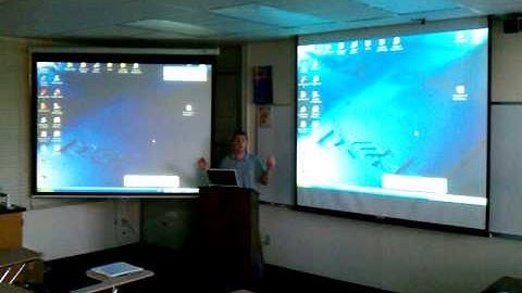 K & W Audio Visual Dual Display Classroom Part 2