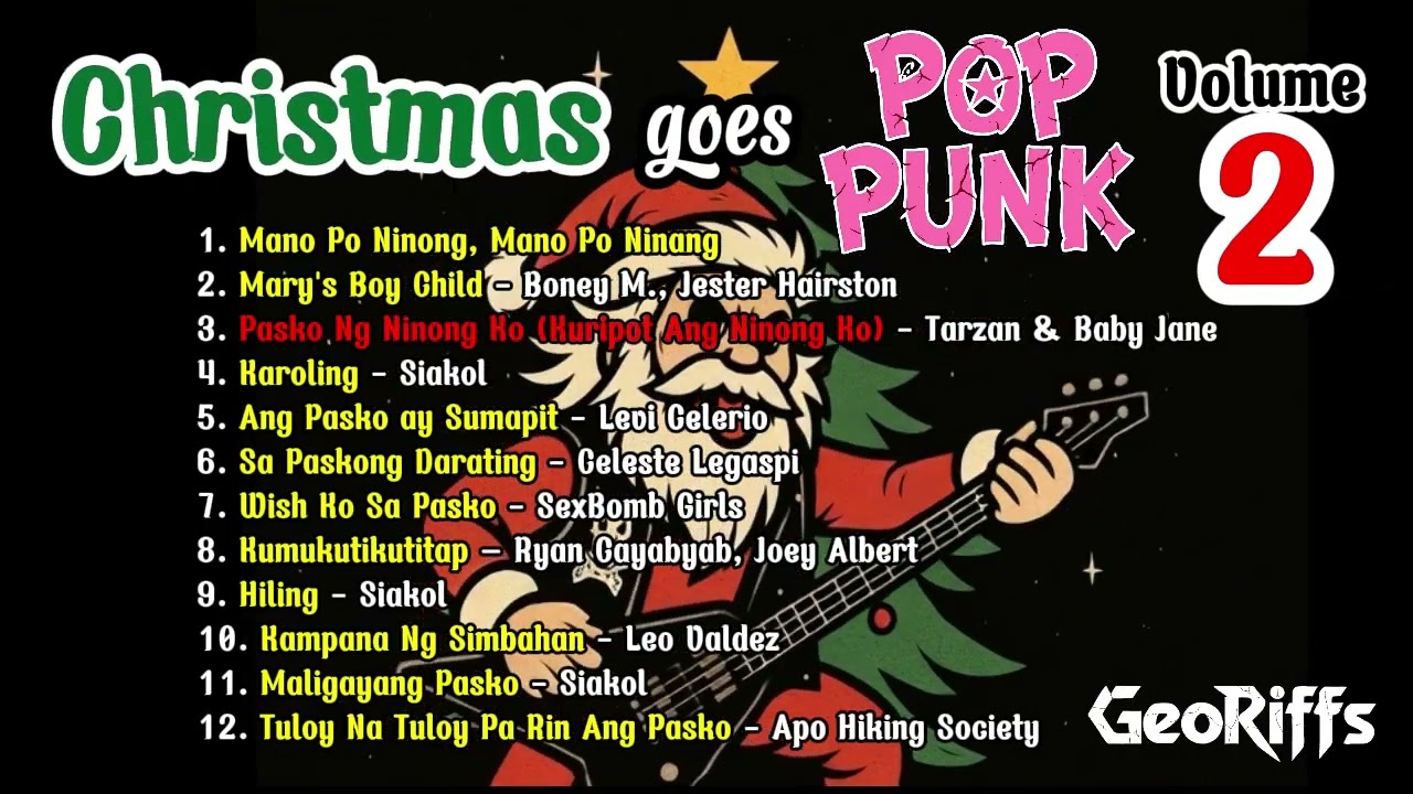 Christmas Goes Punk: Volume 2 (Rock Covers) - GeoRiffs (Christmas Songs Nonstop Playlist)