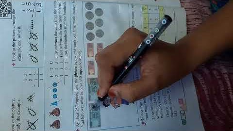 std-3 Sub-Maths (lesson no.4) Subtraction without Borrowing