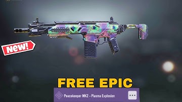 How to Get FREE Peacekeeper MK2 - Plasma Explosion in COD Mobile