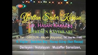 Yurttan Sesler Korosu - Gi̇resun Kayiklari - Trt Tv. 4