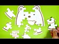 すみっコぐらし 知育パズル しろくま Sumikko Gurashi Education Puzzle Polar Bear