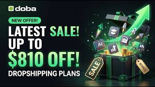 🚀Doba Coupon Code & Sale | Save $810 OFF 💰U.S. Dropshipping Subscription Plans.🔥