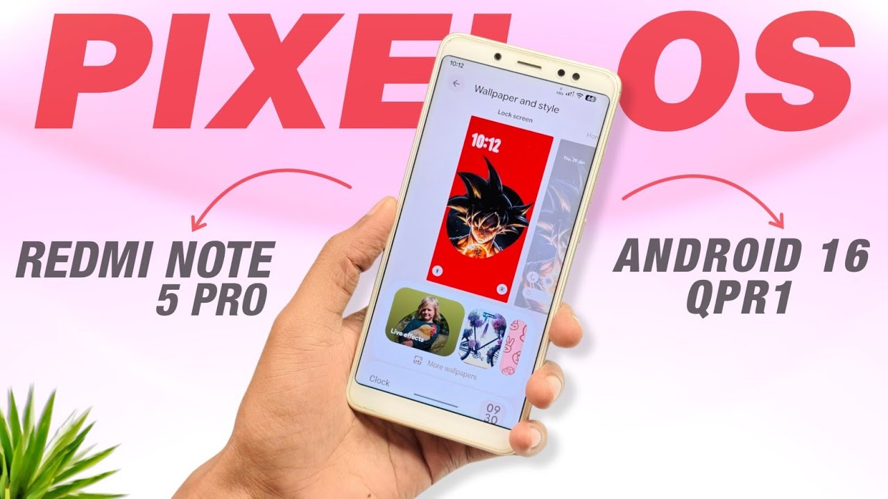 Pixel OS 16.1 Is Here! | Android 16 QPR1 | Redmi Note 5 Pro | Detailed Review