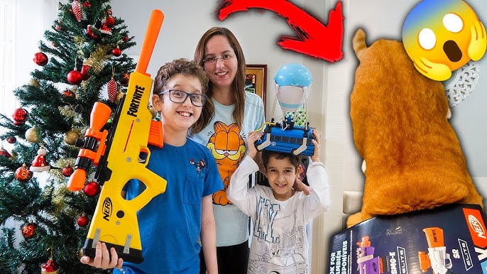 nerf, arma de brinquedo focado no público infantil (não machuca