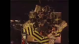 Robert’s Coolest Drum Kit Back In 1989 In God We Trust Tour💛🖤