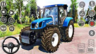 US Tractor Farming Games 3D - Tractor Parking Simulator | Android Gameplay screenshot 4