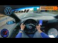 Volkswagen golf mk4 16 74kw 105 4k60 drive pov  autonomous driving sound  acceleration