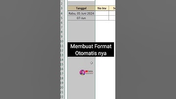 Baru Tau ⁉️ Buat Tanggal Otomatis di Excel Gampang Banget #tutorialexcel