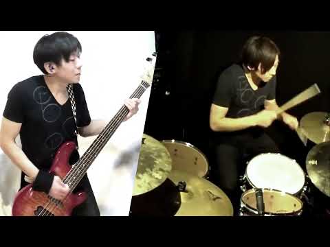 Cover"けもの道"-kemono michi-bass and drums弾いてみた叩いてみた