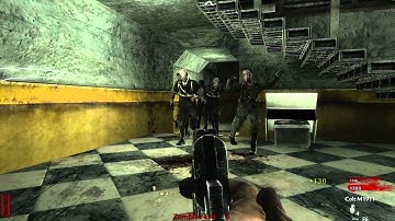 Call of Duty WaW Custom Nazi Zombies on Waterworks With Blake!  Pt.1