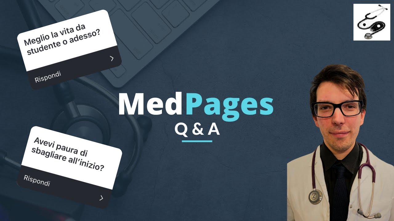 Q&A: FARE IL MEDICO ERA COME LO IMMAGINAVI? EQUILIBRIO VITA/LAVORO? || med pages