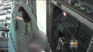 Man Caught On Camera Attacking Woman With Hammer In Koreatown
