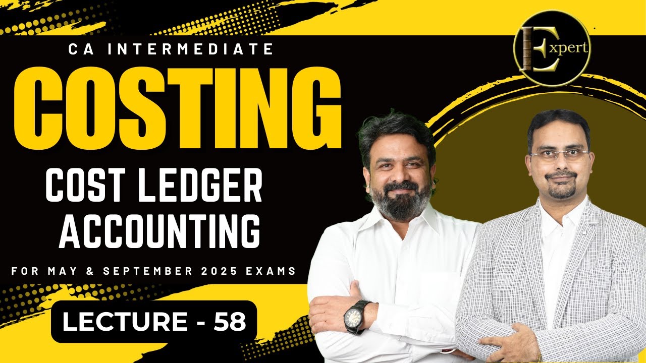DAY- 58 | CA INTER | COSTING | For MAY25/SEPT25 | By CA Vinod Reddy ...