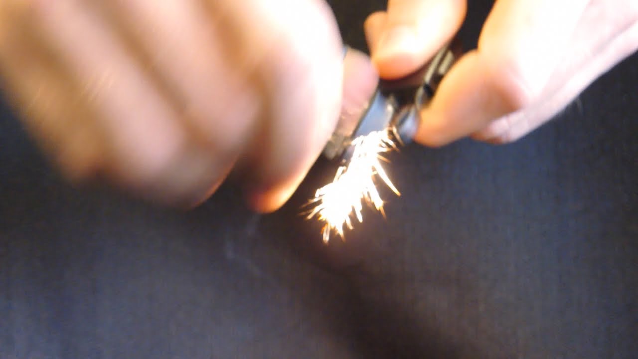 Paracord Planet Flint Rod Buckle in action!