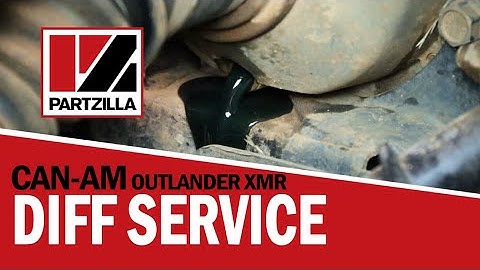Diff Fluid Change Can Am Outlander | Can Am Outlander Rear Differential Oil Change | Partzilla.com