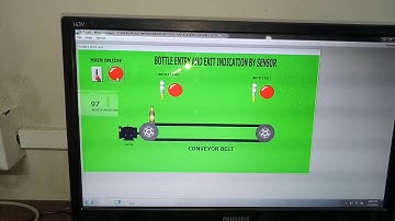 Automatic Bottle Filling SCADA | Bottle Filling Plant SCADA | Wonderware Intouch | Intouch Tutorial