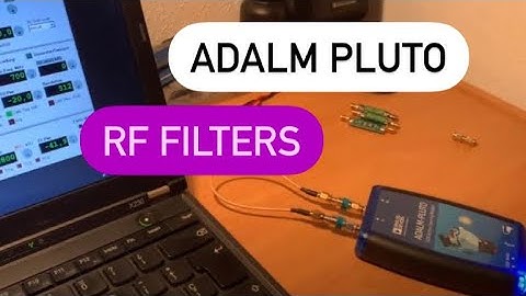 Checking RF filters with Satsagen and Adalm Pluto SDR