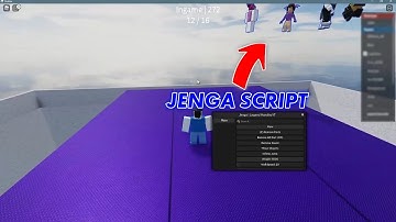 [NEW] Roblox Jenga Script GUI - Remove objects, TP, AUTOFARM, GODMODE, AUTO WIN, & MORE