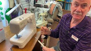 How to test upper thread tension DIY quick fix Bernina Jeff why thread loops nests under fabric sew