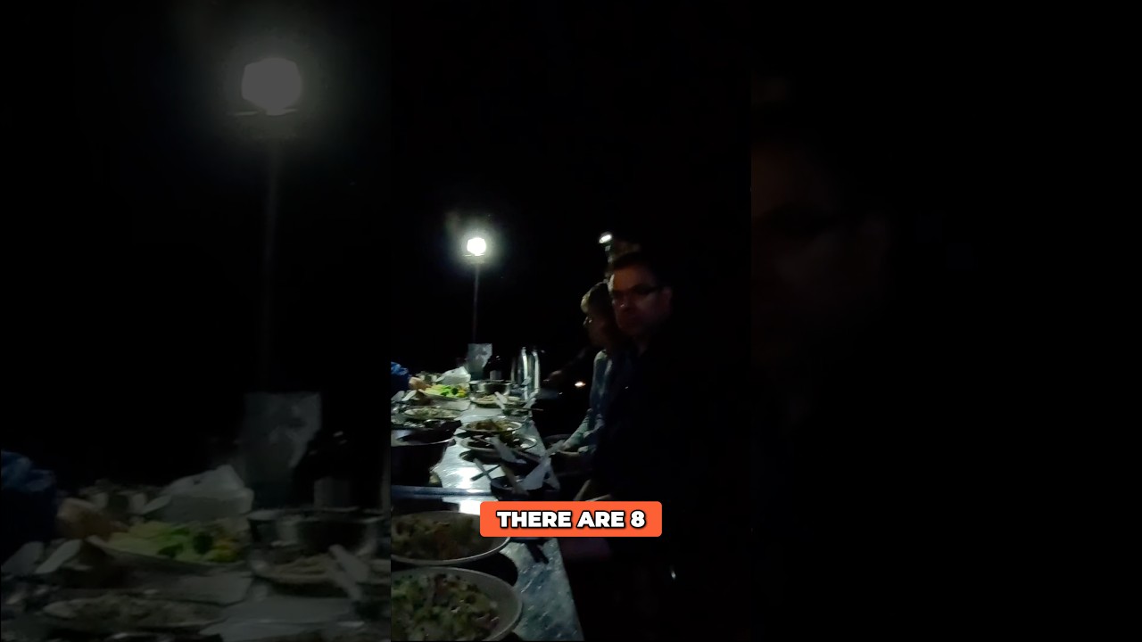 What Dinner Looks Like in the World’s Largest Cave