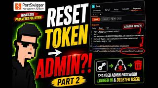 This Reset Token Gave Me Admin Access 😳 (PortSwigger Lab)